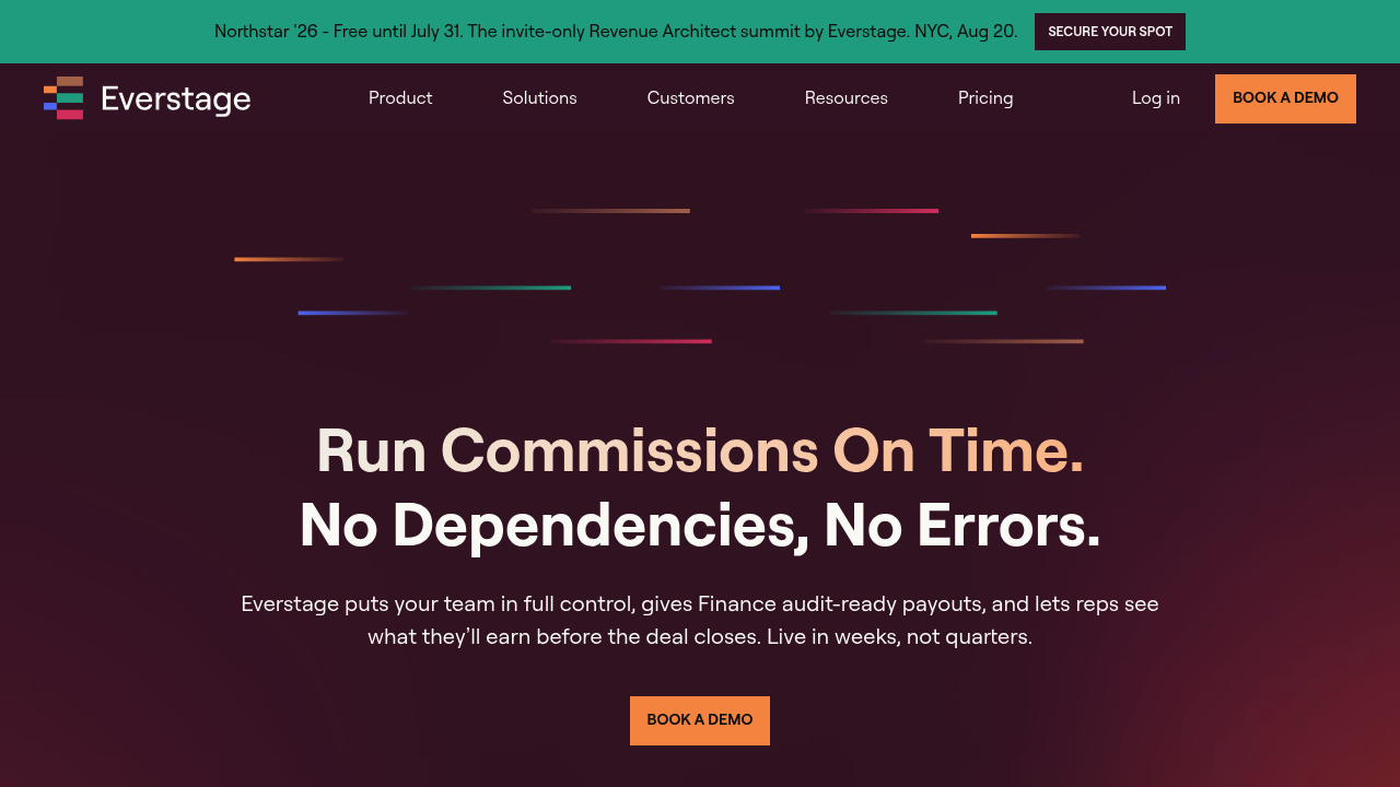Everstage sales compensation platform